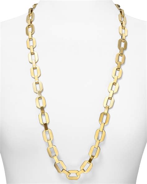 michael kors long necklace gold|michael kors necklace sale.